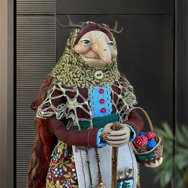 Final 3 Hours: 60%OFF🔥🧙Handmade Kitchen Witch Doll