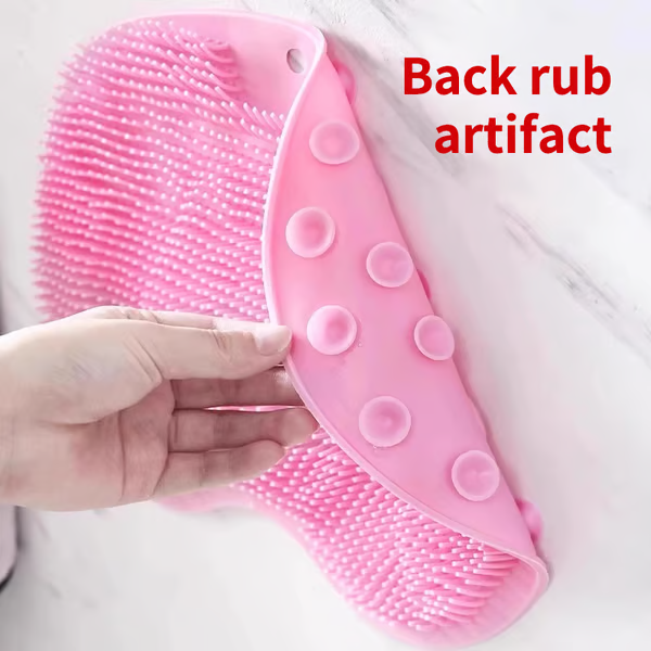 🏆Flash Sale⚡ 50K+ SOLD! Almost Gone-💥Silicone Shower Foot Scrubber Mat，Best gifts🏆
