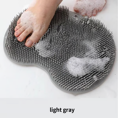 🏆Flash Sale⚡ 50K+ SOLD! Almost Gone-💥Silicone Shower Foot Scrubber Mat，Best gifts🏆