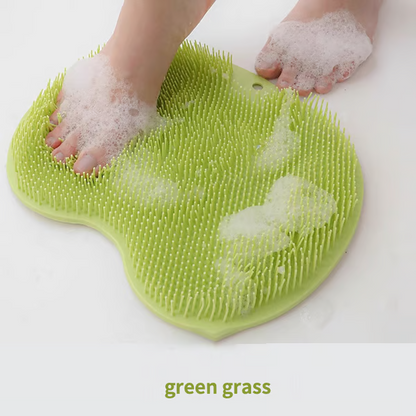 🏆Flash Sale⚡ 50K+ SOLD! Almost Gone-💥Silicone Shower Foot Scrubber Mat，Best gifts🏆