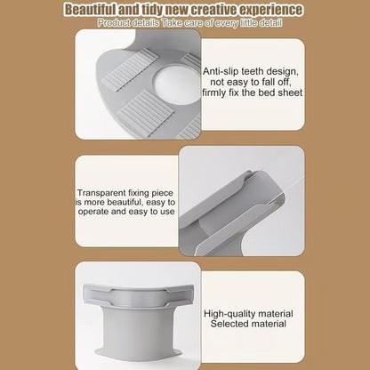 Bed Sheet Grippers 4 PCS Non-slip Sheet Holders
