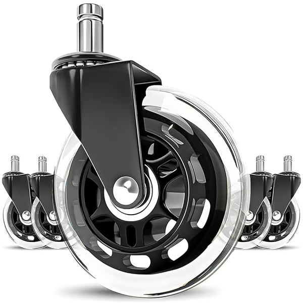 3 Inches Silent and Smooth Rolling Casters