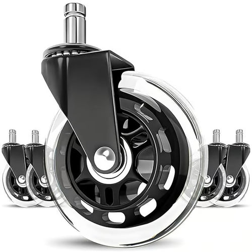 3 Inches Silent and Smooth Rolling Casters