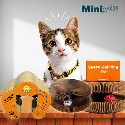 🔥Miniyou™Magic Accordion Cat Scratcher—Foldable🐱😍