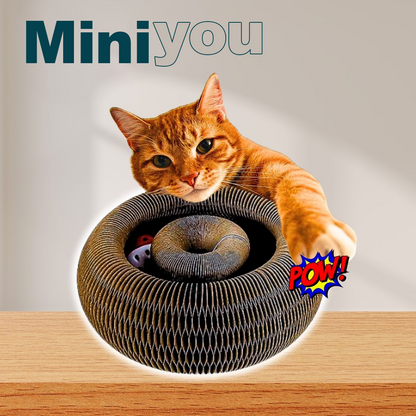 🔥Miniyou™Magic Accordion Cat Scratcher—Foldable🐱😍