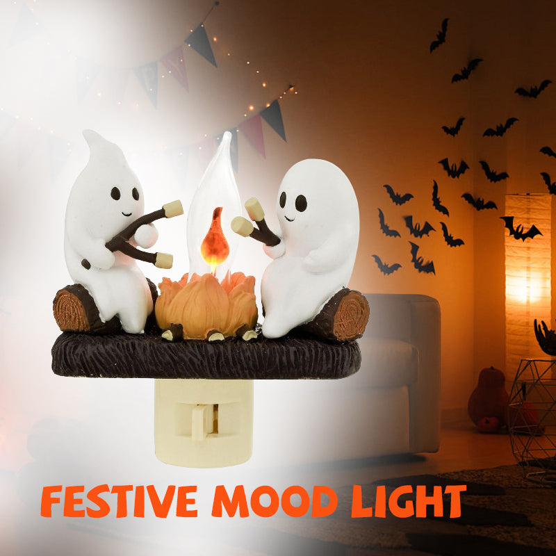 ✨️2025 Ghost Campfire Flickering Nightlight🔥👻