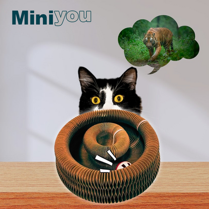 🔥Miniyou™Magic Accordion Cat Scratcher—Foldable🐱😍
