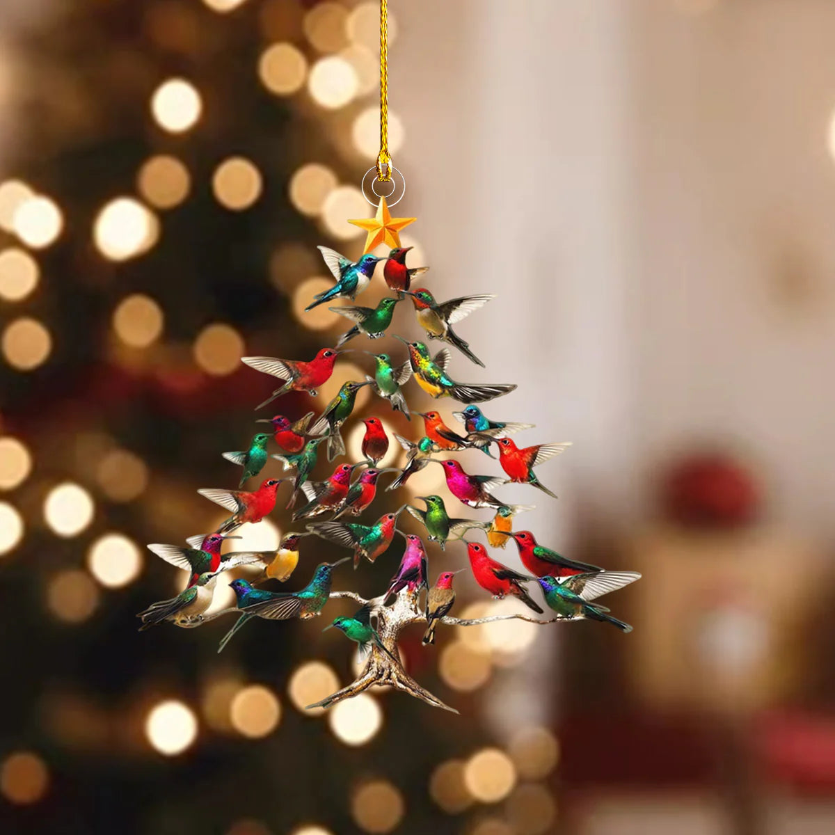 🔥2025 New Release 50% OFF - 🐦🎄Hummingbird Christmas Ornament✨(Same as in the video)