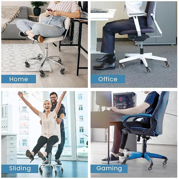 3 Inches Silent and Smooth Rolling Casters